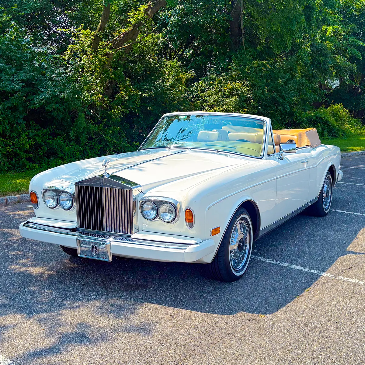Antique Rolls Royce Convertible for weddings in NJ
