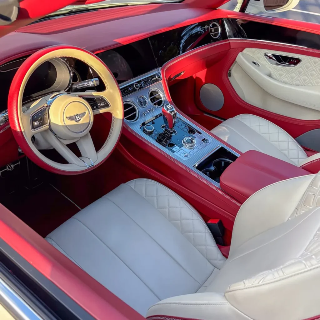 bentley-convertible-red-interior